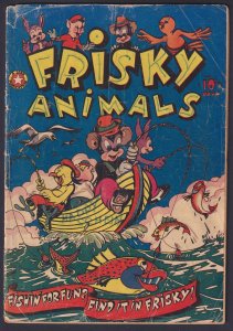 Fisky Animals 44 (1951) GD- L.B. Cole Star Publications comic