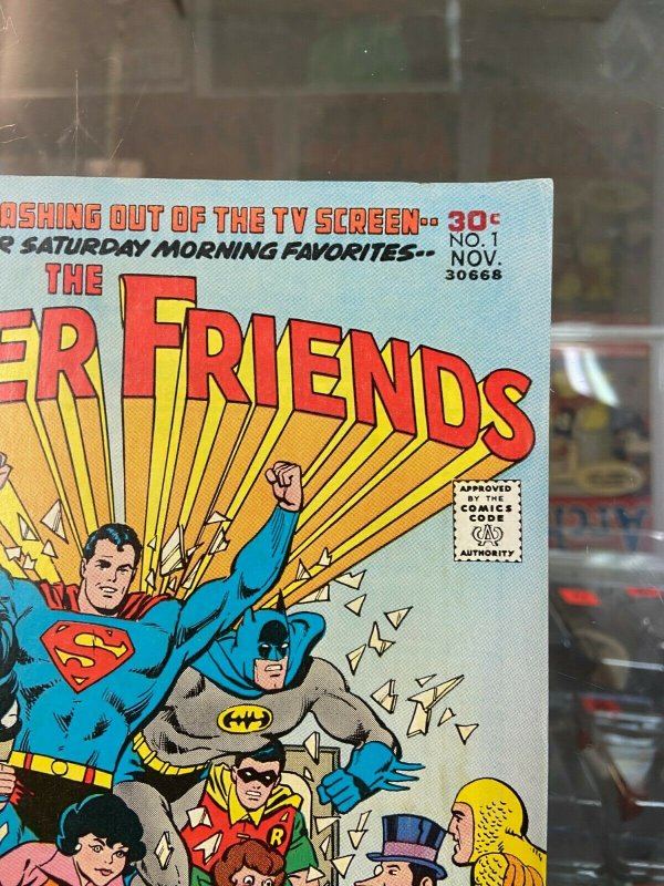 Super Friends 1 VG+ (Needs pressed will Improve)