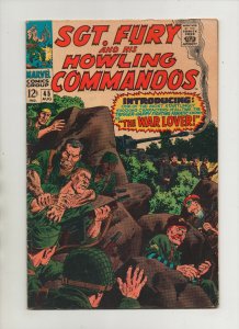 Sgt Fury & His Howling Commandos #45 - Nazi POW Camp - (Grade 5.0) 1967