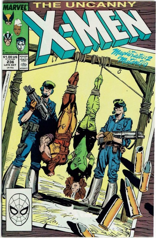 Uncanny X-Men #236 Chris Claremont Marc Silvestri NM