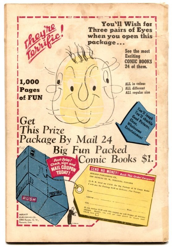 Famous Crimes #9  1949 - Superior  -VG - Comic Book