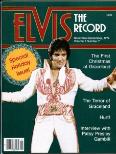 Elvis The Record #7 11/1979-Elvis fanzine-candid pix-FN