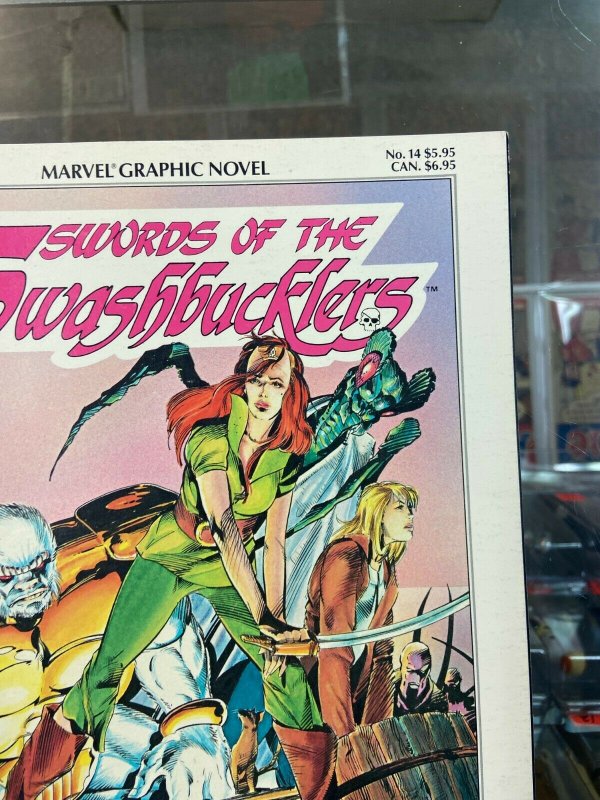 Marvel Graphic Novel 14 FN/VF Swords of the Swashbucklers 