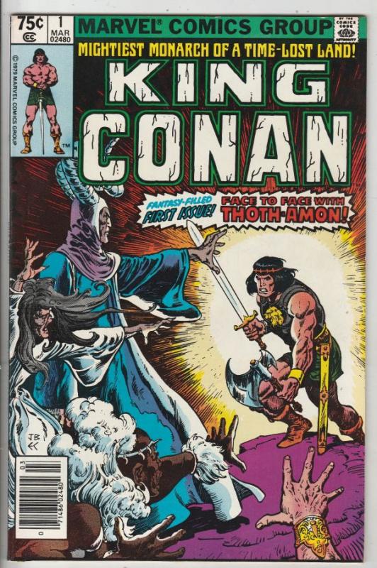 King Conan #1 (Mar-80) NM- High-Grade Conan the Barbarian