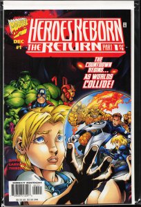 Heroes Reborn: The Return #1 Franklin Richards Cover (1997) Fantastic Four