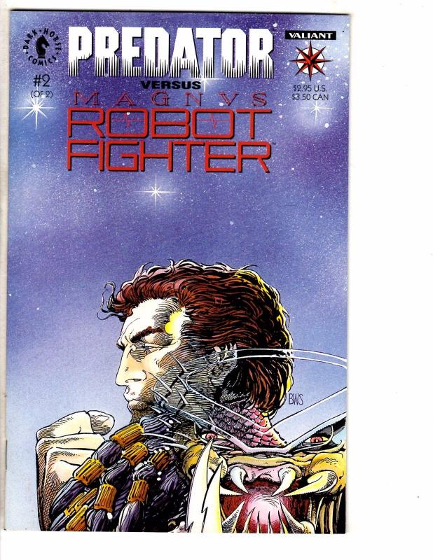 Predator Vs. Magnus Robot Fighter COMPLETE Valiant & DH Comics Series # 1 2  J68
