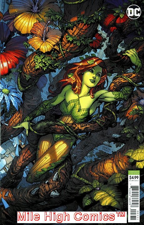 poison ivy comic art