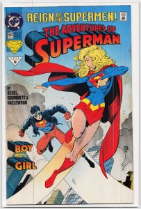 Adventures of Superman #502 (1993) Superboy
