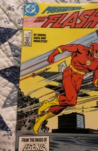 The Flash #1 (1987) presenting the Flash-sharp cover