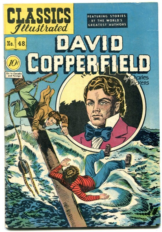 Classics Illustrated #48 HRN 47- David Copperfield EGYPTIAN COLLECTION