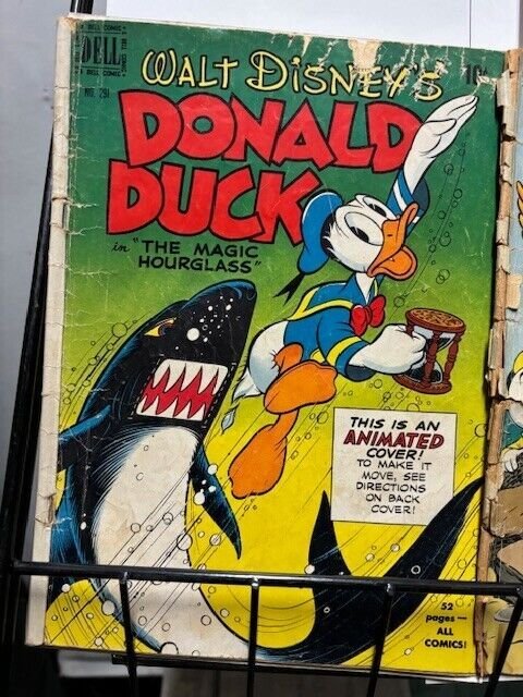 DONALD DUCK FOUR COLOR+s LOT 12 diff DELL GOLD KEY 1950-