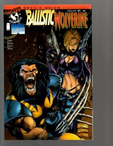 11 Comics Ballistic Action #1 2 3 4 4 Badrock 2A Badrock Wolverine 1 + more EK22 