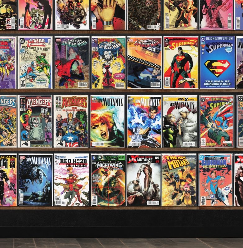 Huge Lot 150+ Comics with New Mutants, The Outsiders & More!