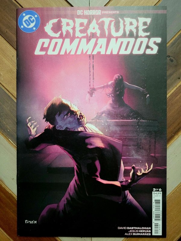 CREATURE COMMANDOS #1-6 (DC Horror 2024) Complete Series David Dastmalchian NEW