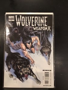 WOLVERINE WEAPON X #6 KUBERT VARIANT 2009 JASON AARON MARVEL COMICS VF+