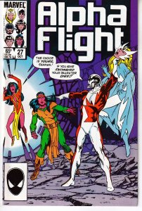 Alpha Flight #27 Direct Edition (1985)