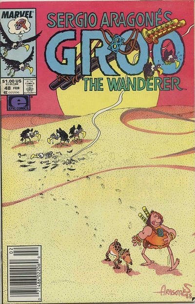 Groo the Wanderer #48 (Newsstand) VF; Epic | save on shipping - details inside