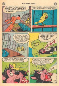 REAL SCREEN COMICS #32 (1950) 6.0 FN  Fox & Crow, Flippity & Flop,Tito & Burrito