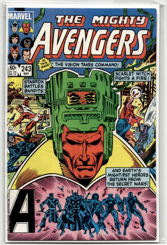 The Avengers #243 (1984) The Avengers
