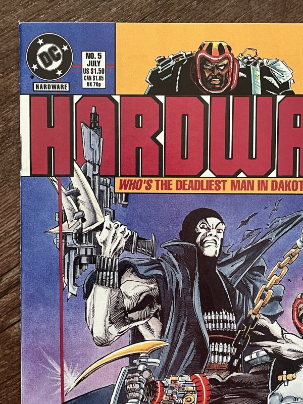 Hardware #5 Milestone 1993 VF/NM Dakota Universe Icon Static DC Comics