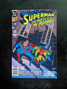 Superman The Man of Steel #14  DC Comics 1992 NM- NEWSSTAND