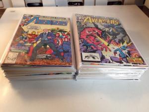 Avengers 201-250 Near Mint Lot Set Run 213 221 227 239 250 CGC Worthy