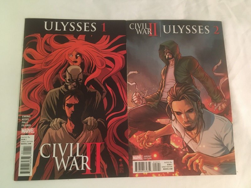 CIVIL WAR II: ULYSSES #1, 2 VFNM Condition