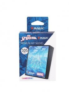 MTG Marvel's Spider-Man Premium Art Sleeves Island By Gamegenic