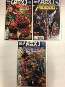 The Avengers #28 29 30 Comic Book Run Set Marvel 2012 A vs X