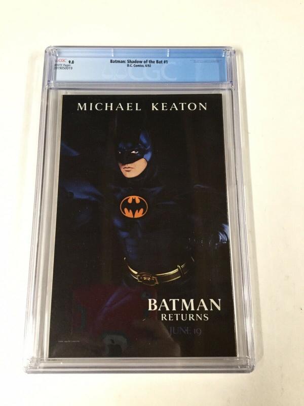 Batman Shadow Of The Bat 1 Cgc 9.8 White Pages 1st Zzazz