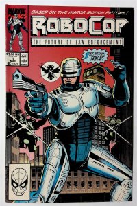 Robocop #1 (March 1990, Marvel) 7.5 VF-