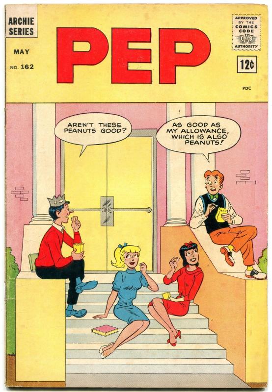 Pep Comics #162 1963- Archie- Betty & Veronica- Katy Keene vg