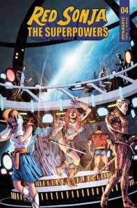 RED SONJA THE SUPERPOWERS (2020 DYNAMITE) #4 VARIANT CVR D LAU