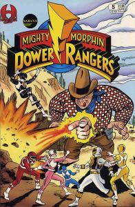 Mighty Morphin Power Rangers (Saban's , 1st Series) #5 VG ; Hamilton | low grade
