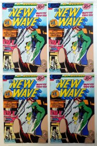 The New Wave Lot of 4 #3 x4 (1986) Eclipse Comics Tachyon 1st Print Comic Books