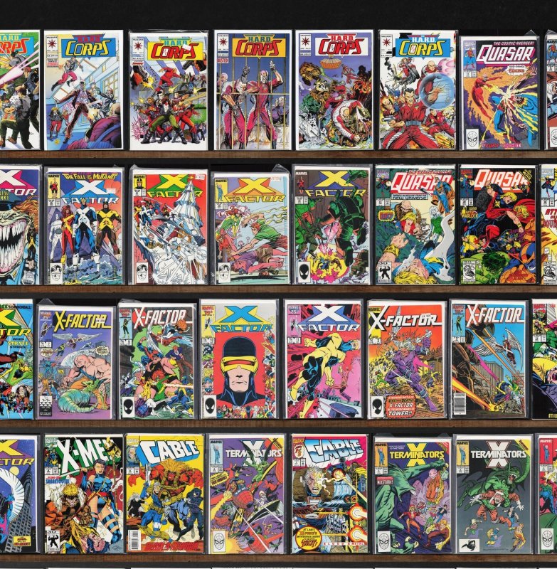 Huge Lot 150+ Comics with X-Factor, Quasar, The H.A.R.D. Corps, X-Force & More!