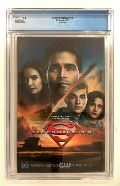 Crime Syndicate #1 Variant Cover (2021) CGC 9.8