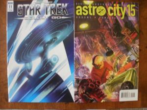 6 IDW VERTIGO Comic: TRANSFORMERS OPTIMUS PRIME ROM STAR TREK ASTRO CITY