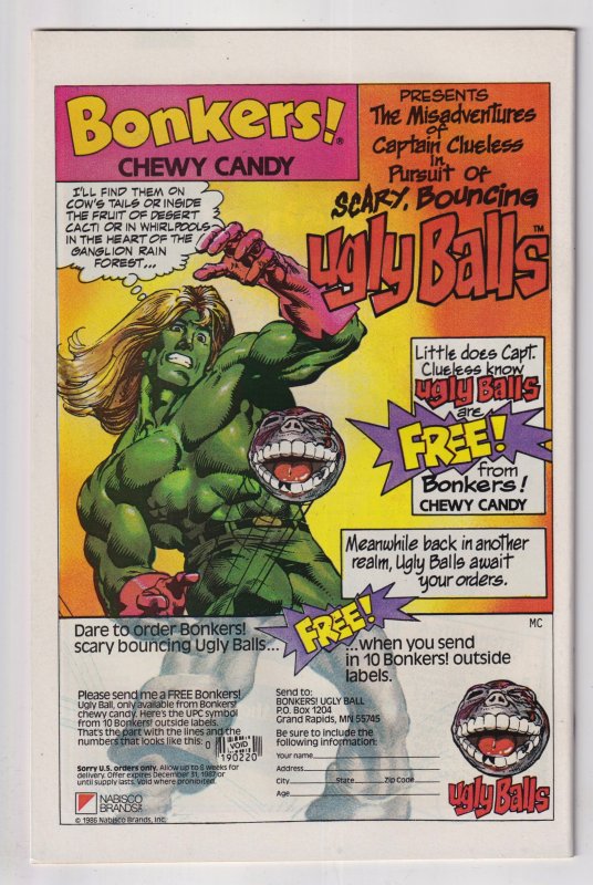 The Incredible Hulk #331 (1987) Todd McFarlane artwork