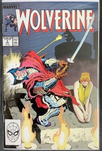 Wolverine #3 (1989, Marvel) NM/MT