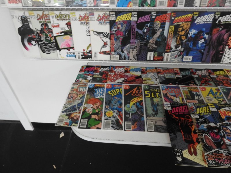Huge Lot 170+ Comics W/ Spiderman, Daredevil, Moon Knight+ Avg VF- Condition!