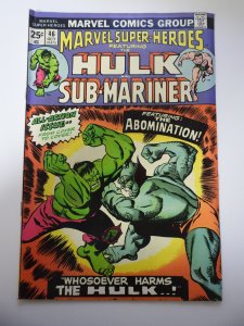 Marvel Super-Heroes #46 (1974)