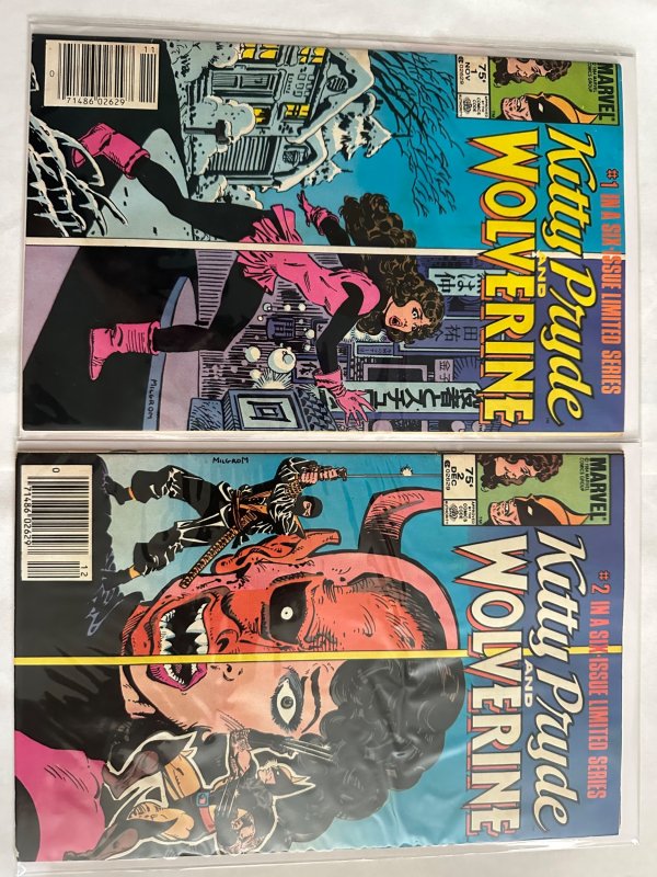 Kitty Pryde and Wolverine #1-6 SET NEWSSTAND EDITION