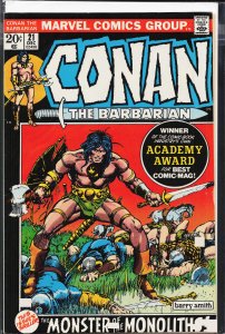Conan the Barbarian #21 (1972) Conan