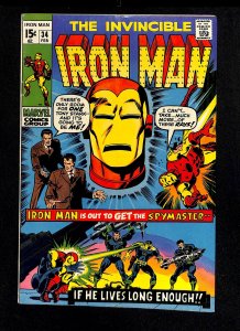 Iron Man #34 Spymaster!