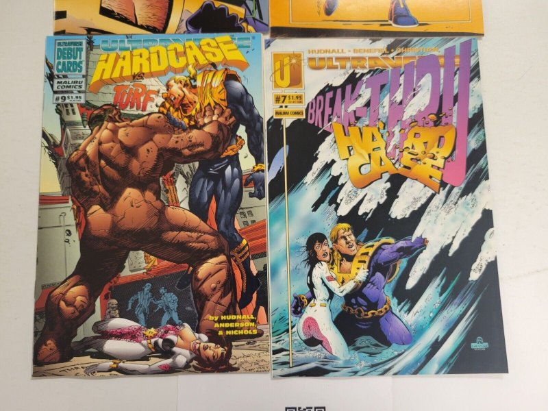 4 Hardcase Malibu Comic Books #1 6 7 9 86 TJ29