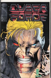 Cyber Force #4  (1993) [Key Issue]