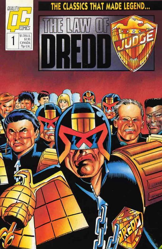 Law of Dredd, The #1 FN; Fleetway Quality | save on shipping - details inside