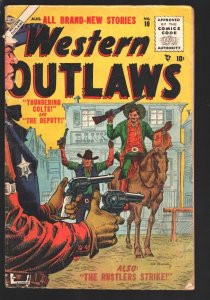 Western Outlaws #10 1955-Atlas-Joe Maneely cover-Gene Colon-Bill Everett-Dick...