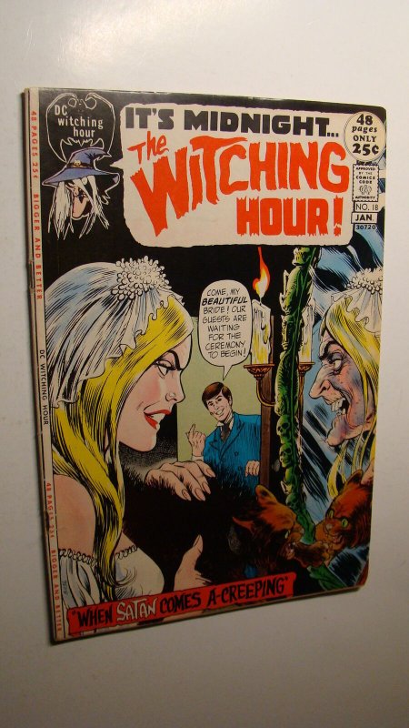 WITCHING HOUR 18 *SOLID COPY* DC HORROR COMICS NICK CARDY ART